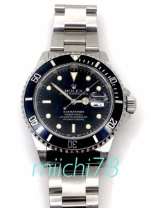 ROLEX  メンズ 腕時計 サブマリーナ 16610 の買取価格
