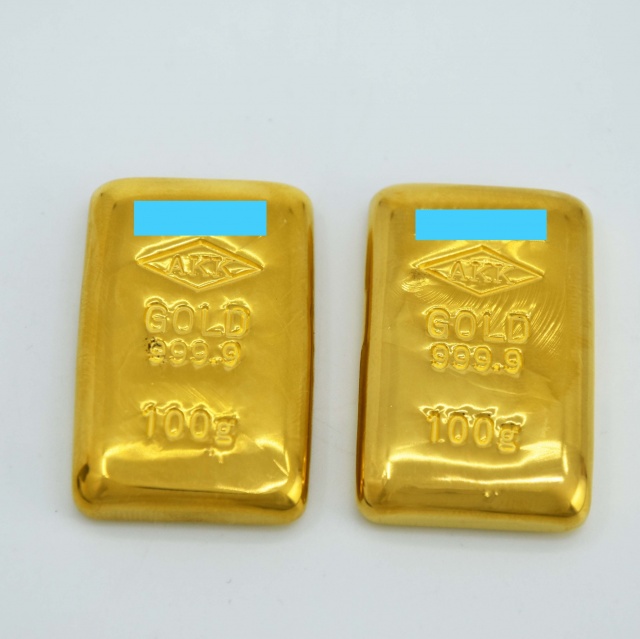 純金インゴッド K24　100g