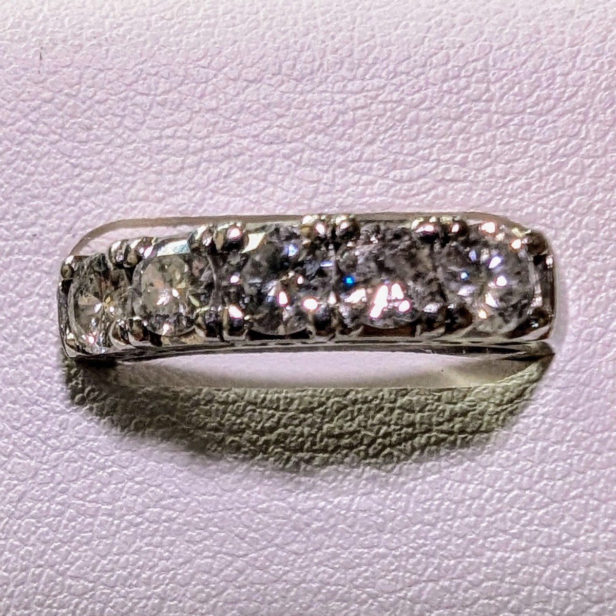 リング　プラチナ900　ダイヤ1.02Ct　5.6g