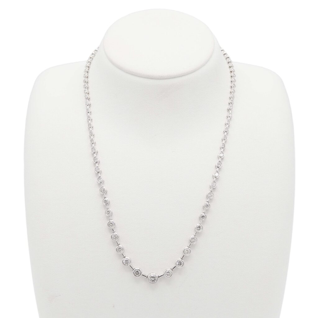 ネックレス　Pt850/900　D4.60　24.3g