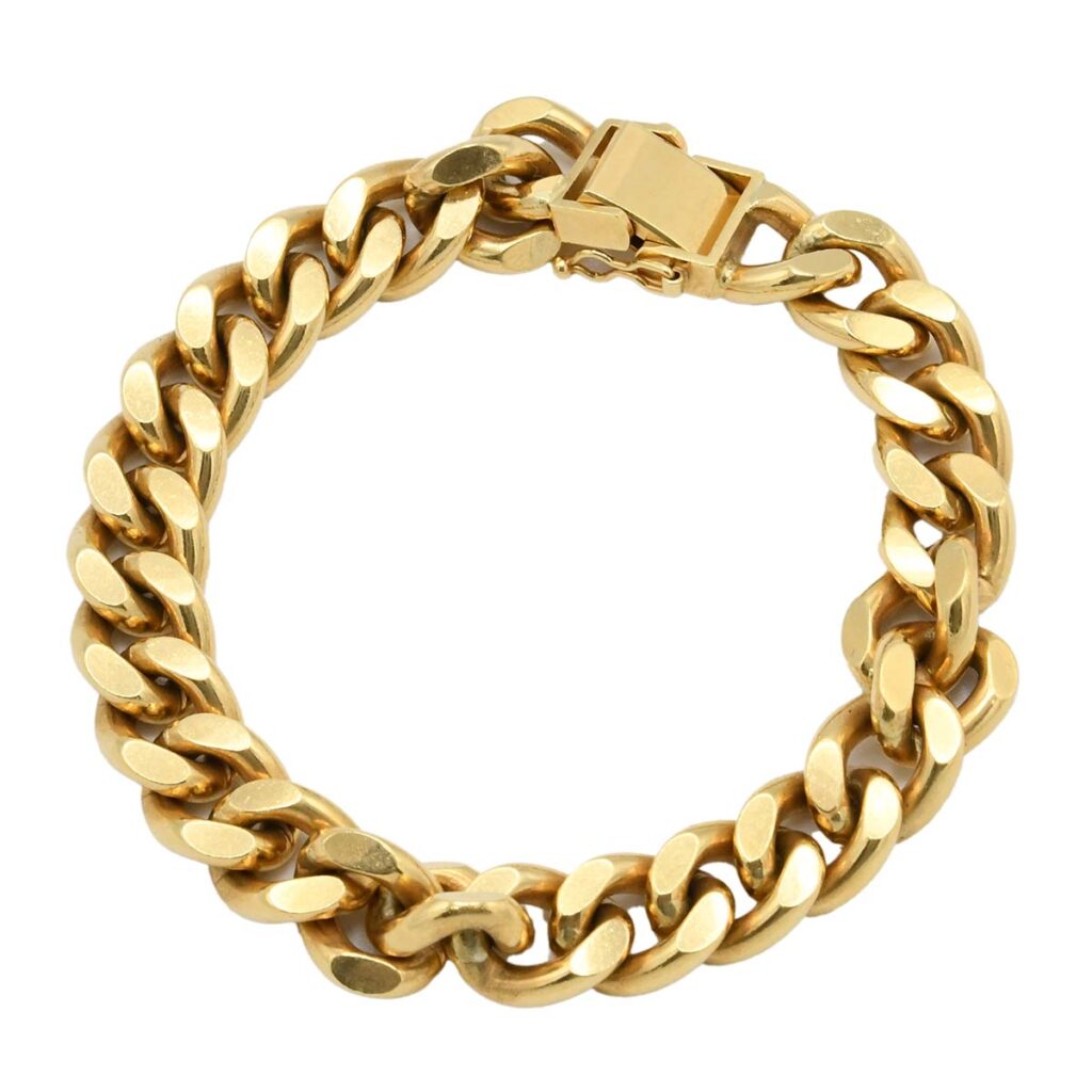 喜平　ブレス　K18　２面シングル　103.6ｇ