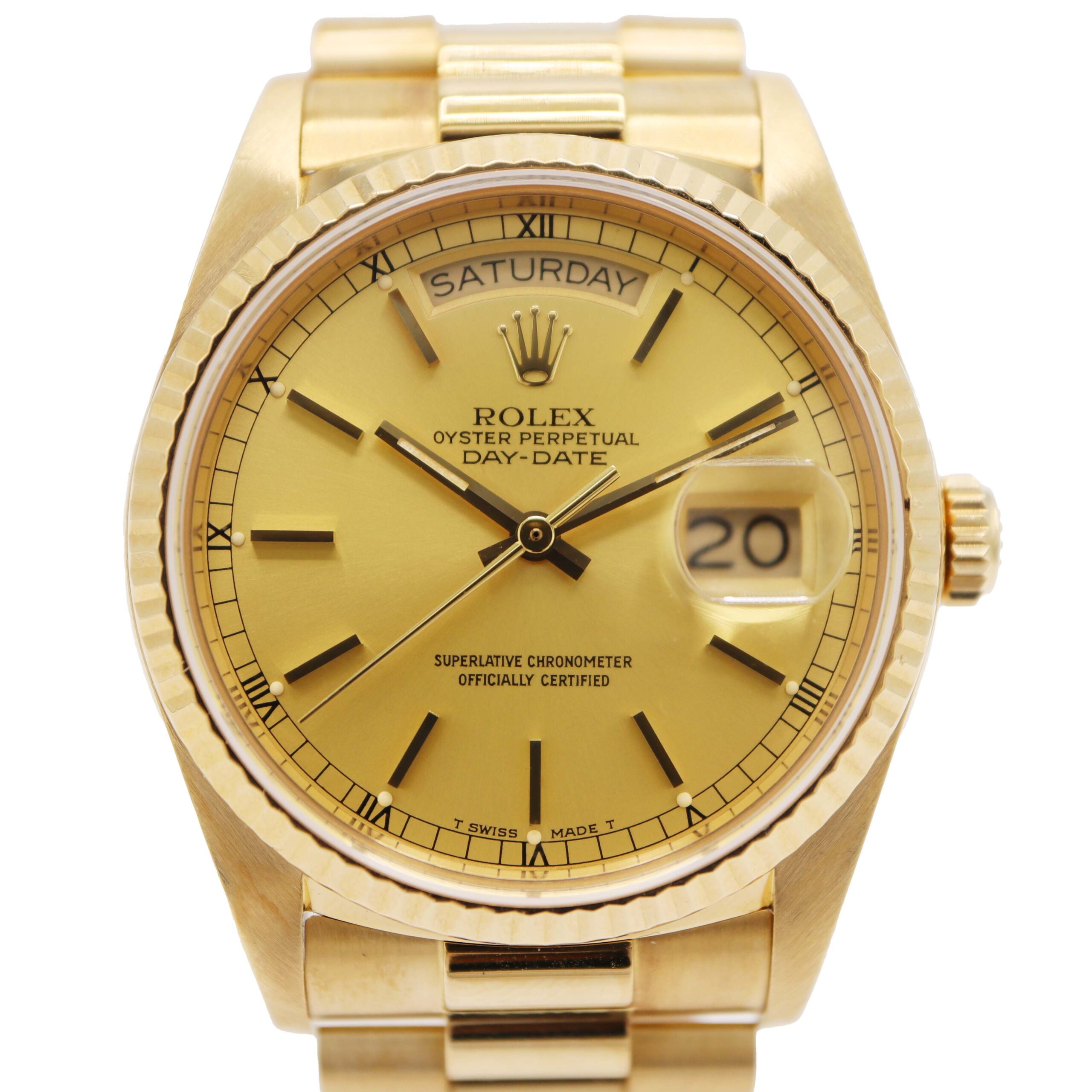 ロレックス　デイデイト　18038