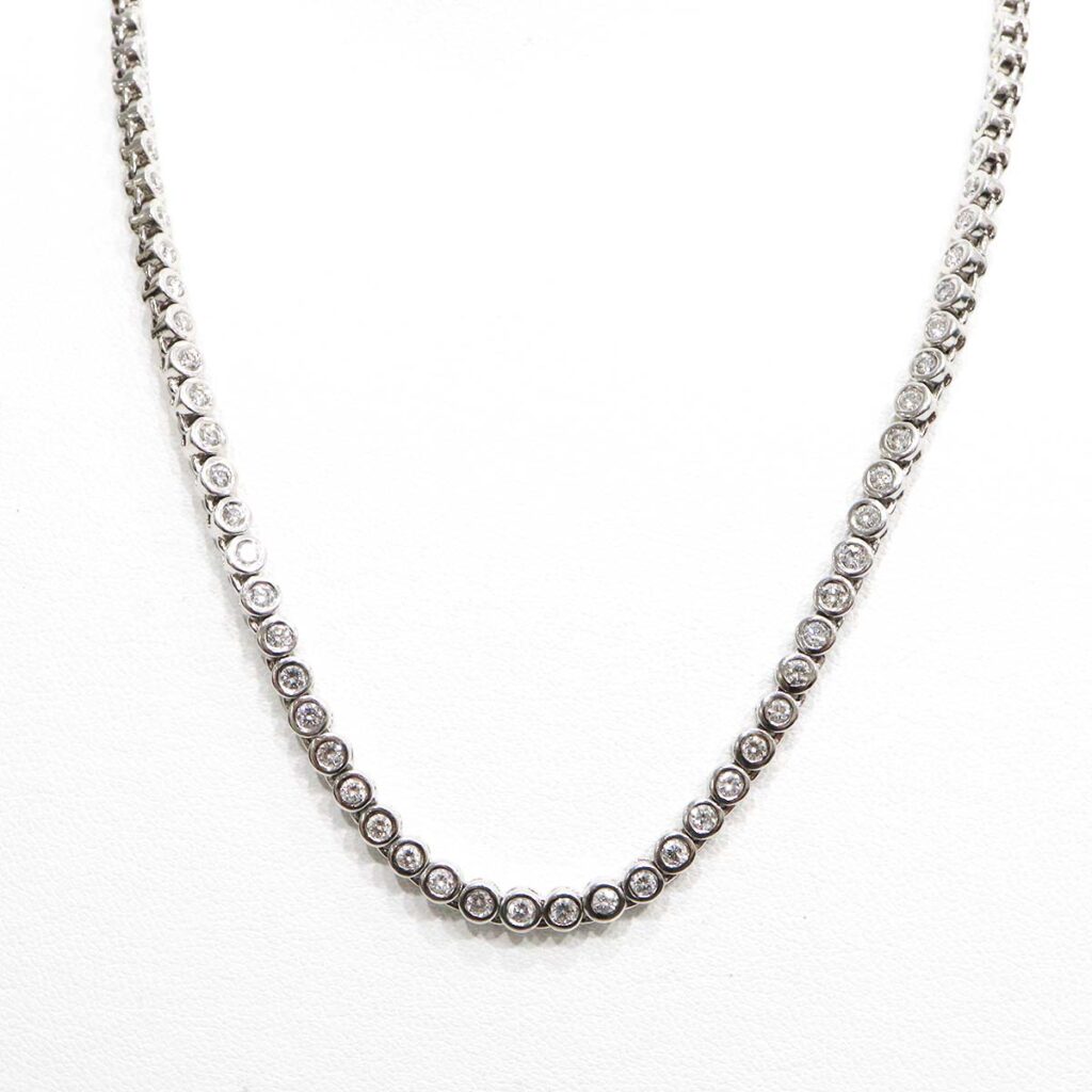 テニス　ネックレス　PT900　D2.03　27.9ｇ