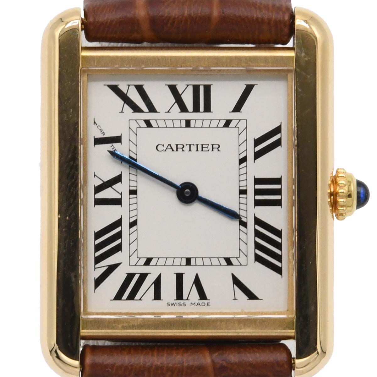 カルティエ　タンクソロSM　W5200002　クォーツ　レディース